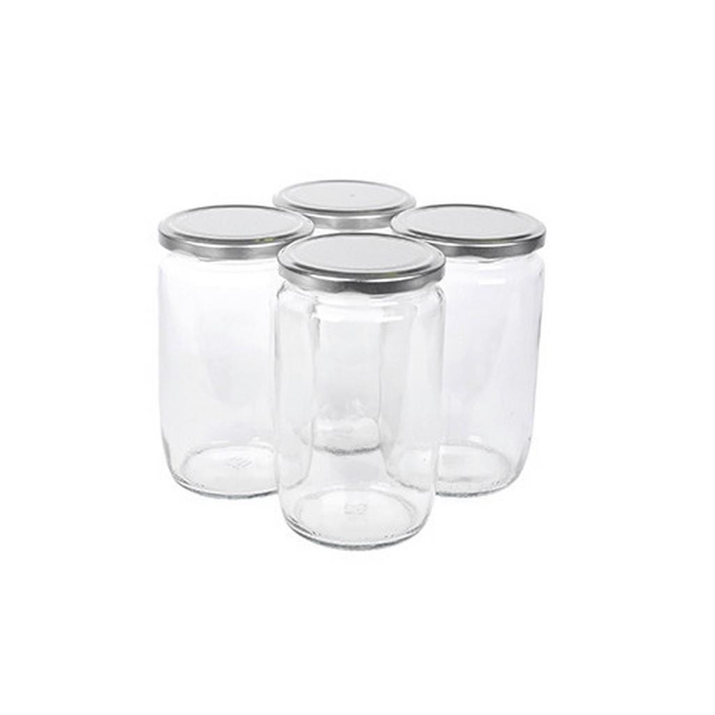 Einmachgläser 4er-Set Zora Je 720 ml, Auslaufsicher