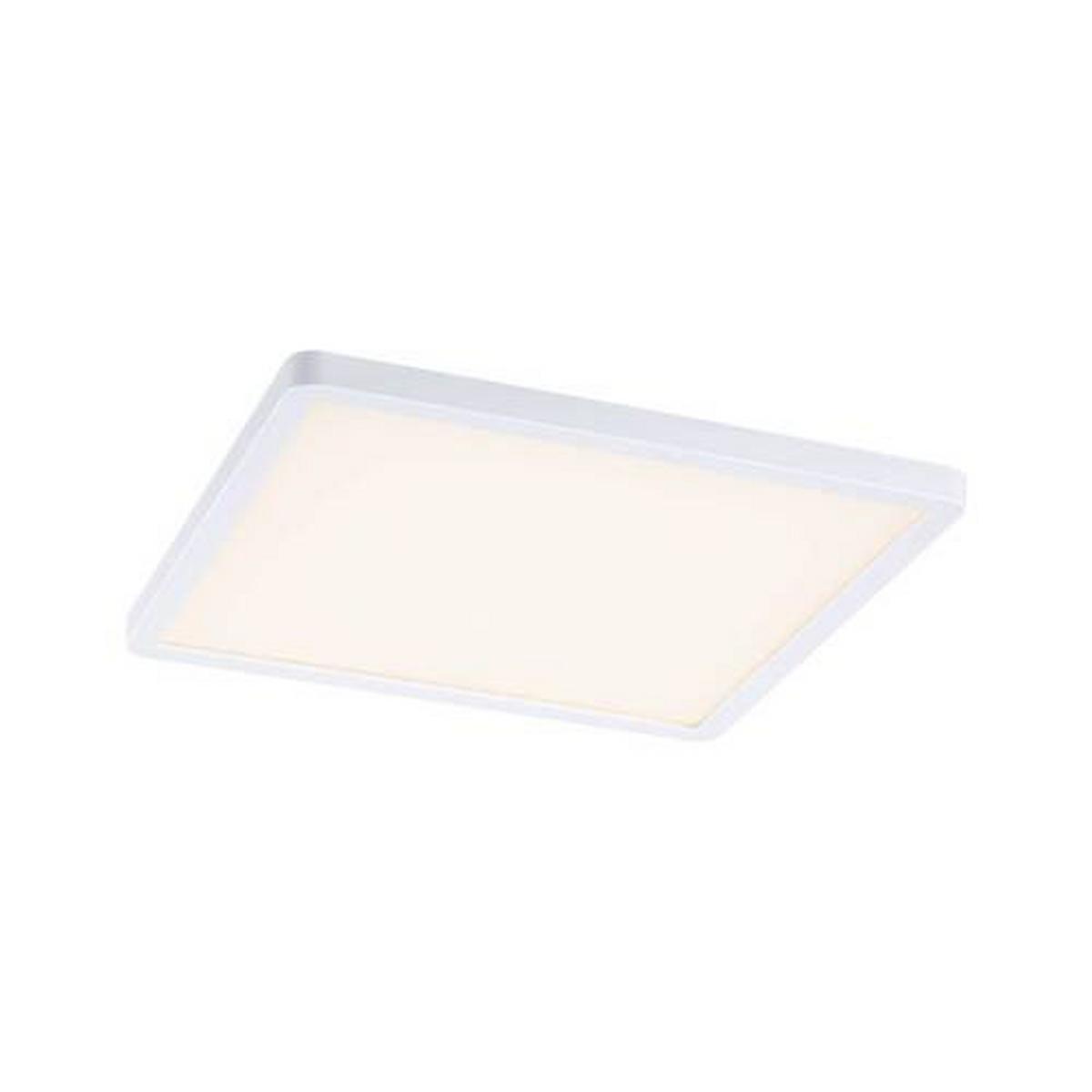 Led-paneel L: 23 Cm Dimmbar - Weiß, Design, Kunststoff (23/23cm) - Paulmann