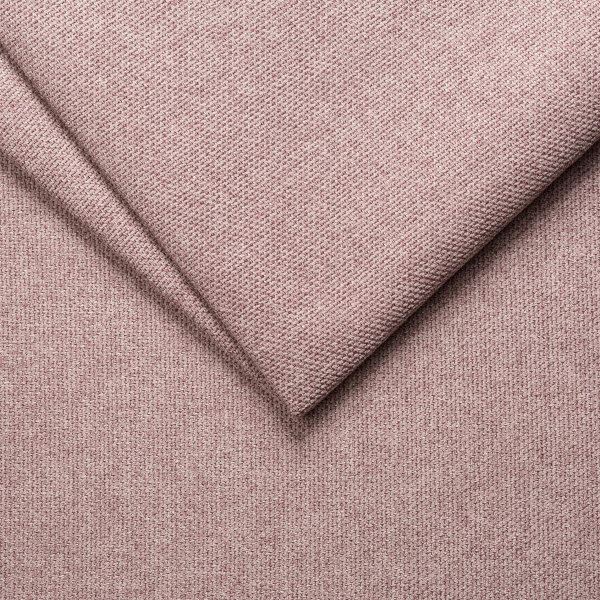 Polsterbett Rossva Lf: 200x200 Rosa - Hellrosa/Eichefarben, MODERN, Holz/Textil (200/200cm) - MID.YOU