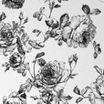 Bettwäsche Rose - Schwarz, ROMANTIK / LANDHAUS, Textil - James Wood