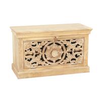 SCHUHSCHRANK Naturfarben B: 80cm - Naturfarben, Design, Holz (80/50/40cm) - MID.YOU
