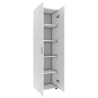 Aktenschrank Ulas 5 Holzwerkstoff Weiß B: 49 cm - Weiß, MODERN, Holzwerkstoff (49/178/34cm) - MID.YOU