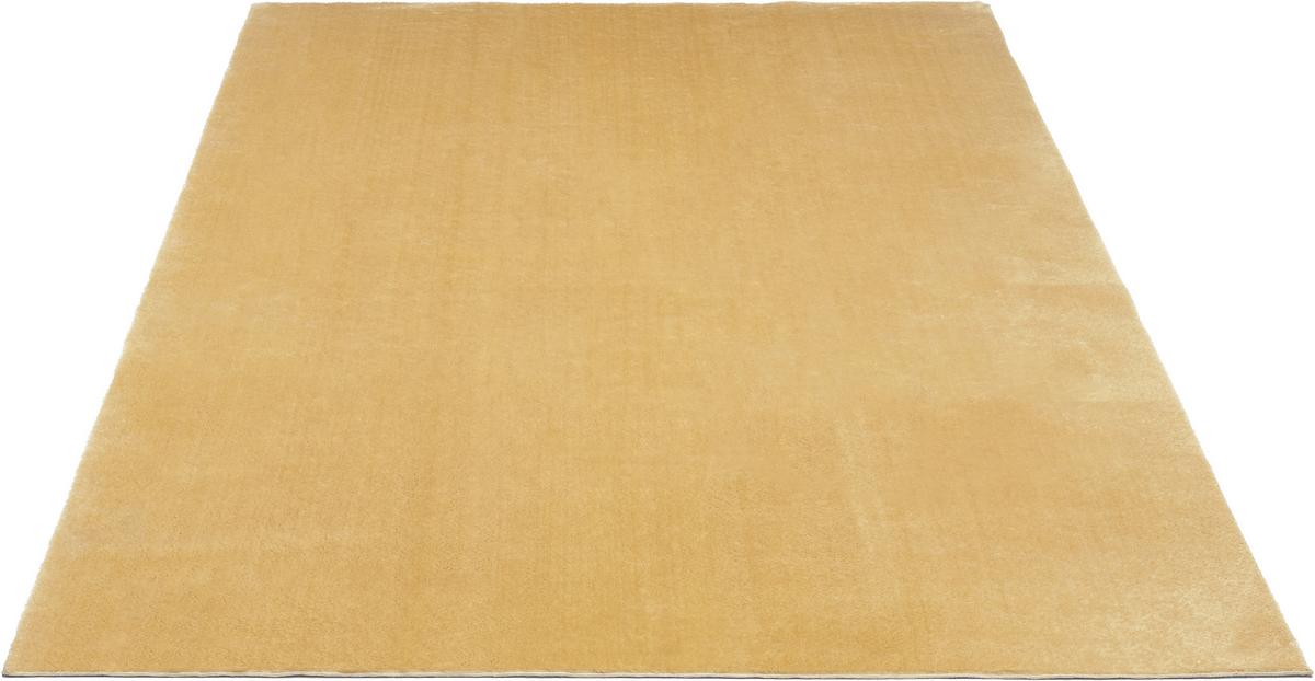 Fellteppich Loft - Goldfarben, KONVENTIONELL, Textil (120/160cm)