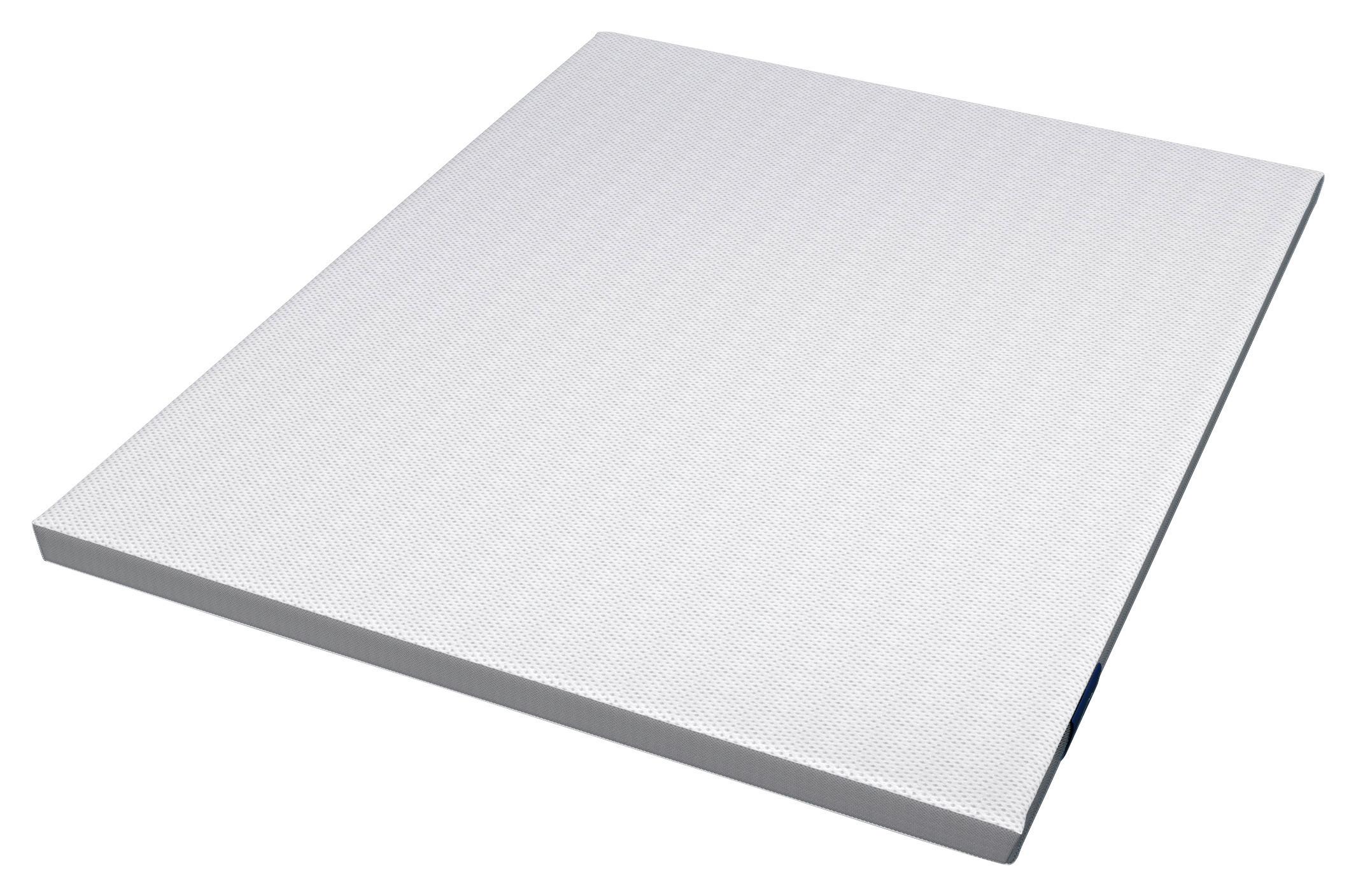 Eazzzy Topper Hellgrau LF: 200x200cm - Hellgrau, Basics, Textil (200/200cm) - Genius