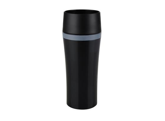 Isolierbecher 514179 'travel Mug' - Schwarz, Basics, Kunststoff/Metall (0,36l) Isolierbecher 514179 'travel Mug' - Schwarz, Basics, Kunststoff/Metall (0,36l)