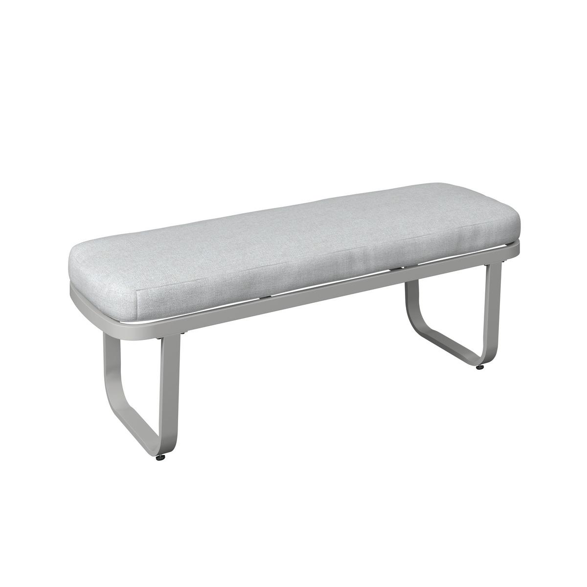 Loungegarnitur Auckland - Beige/Creme, MODERN, Glas/Textil (242/195cm) - Beldano