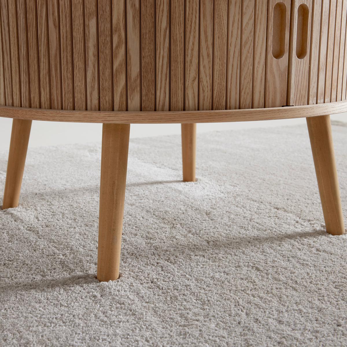 Konferenčný stolík SKANDY - prírodná farba, Modern, drevo/kompozitné drevo (60/60/40cm) - Premium Living