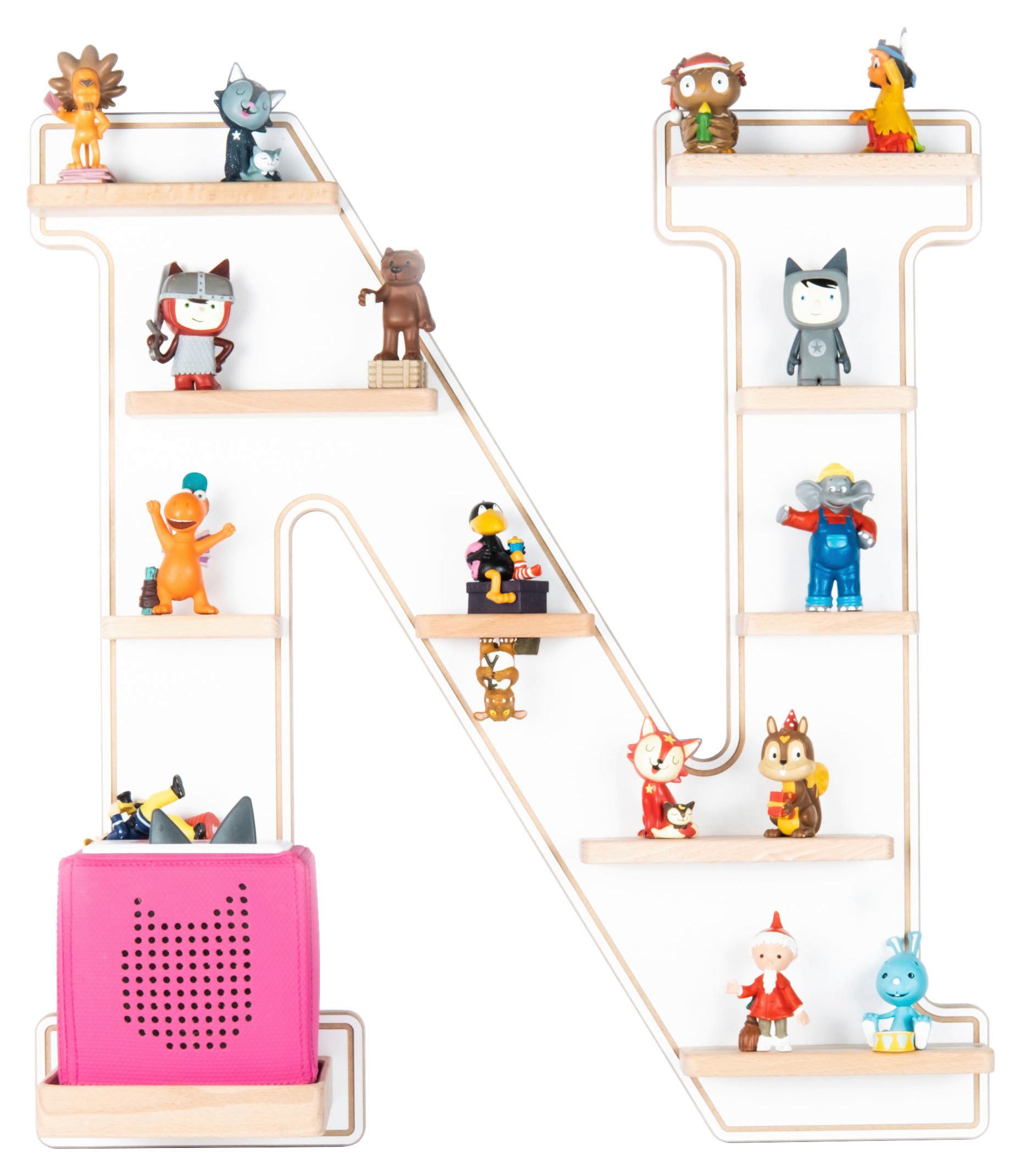 Kinderregal Boarti Weiß B: 50 Cm - Weiß, MODERN, Holzwerkstoff (50/54/19cm) - MID.YOU