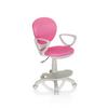 Jugenddrehstuhl Kid Colour Pink/Grau - Pink/Grau, Basics, Kunststoff (53/83-95/51cm) - MID.YOU