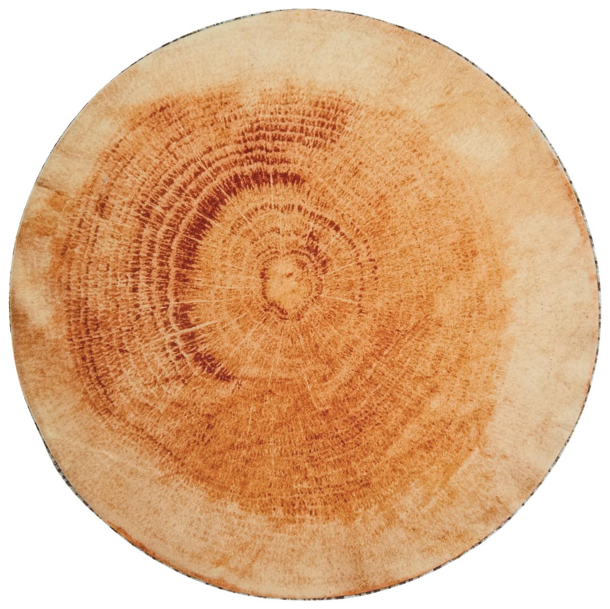 Sitzkissen Wood 38x3 Cm Taupe - Taupe, MODERN, Textil (38/3cm) - Luca Bessoni