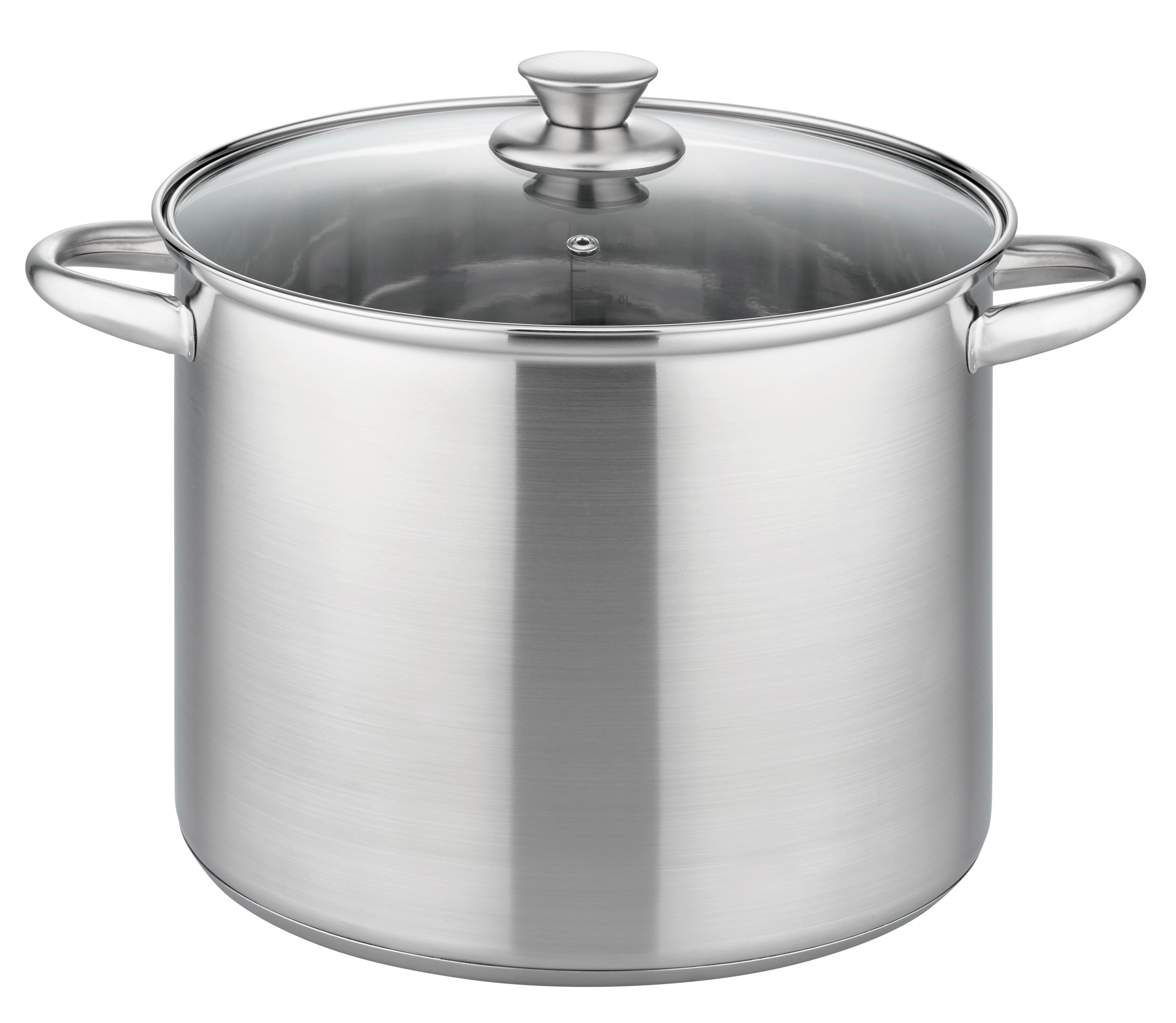 Gsw Gemüsetopf Rigo Edestahlfarben, D:26cm - Edelstahlfarben, Basics, Metall (26cm) - GSW