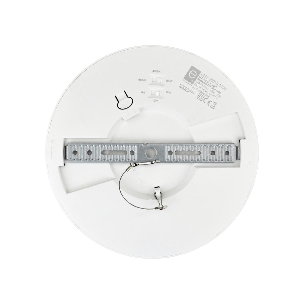 Led-deckenleuchte 2427500180196 - Weiß, KONVENTIONELL, Kunststoff (22,5/1,7cm)