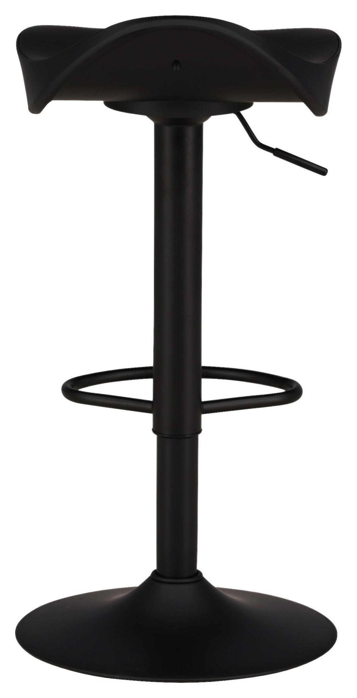 Barhocker-Set Adesto - Schwarz, Design, Kunststoff/Metall (40/69/38cm) - Livetastic