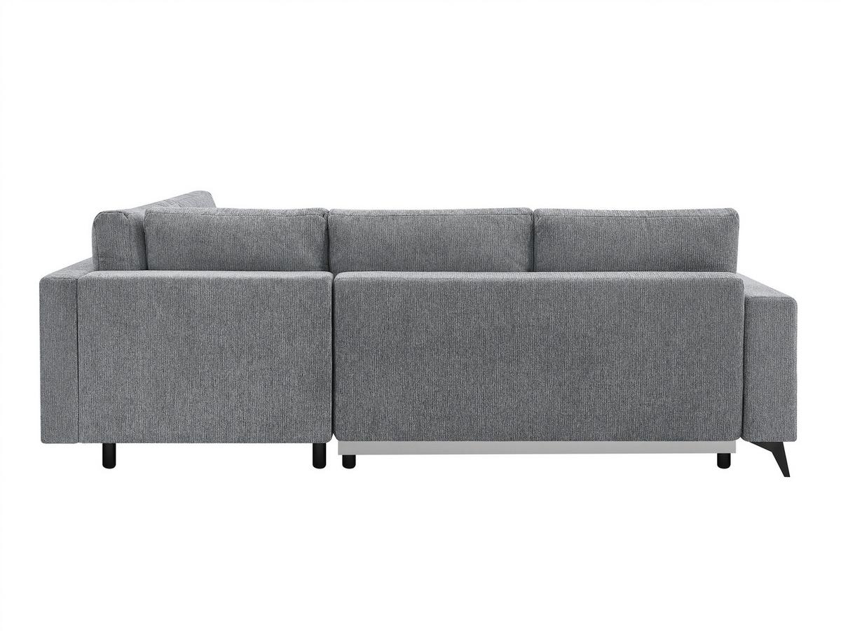 Ecksofa Texas Recr-Rechts Grau - Schwarz/Grau, KONVENTIONELL, Holz (259/203cm)