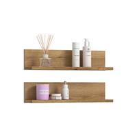 Badezimmerregal Aqua Eichefarben B: 51cm - Eichefarben, Trend, Holzwerkstoff (51/12/14cm) - MID.YOU