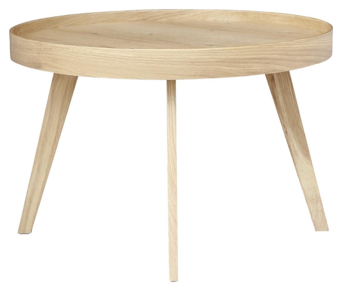 KONFERENČNÍ STOLEK WOOD 2 - přírodní barvy, Moderní, dřevo/kompozitní dřevo (70/47cm)