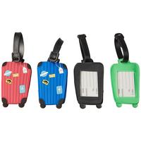 Gepäckanhänger 31735 Tino - Blau/Anthrazit, KONVENTIONELL, Kunststoff (10/18/1cm)