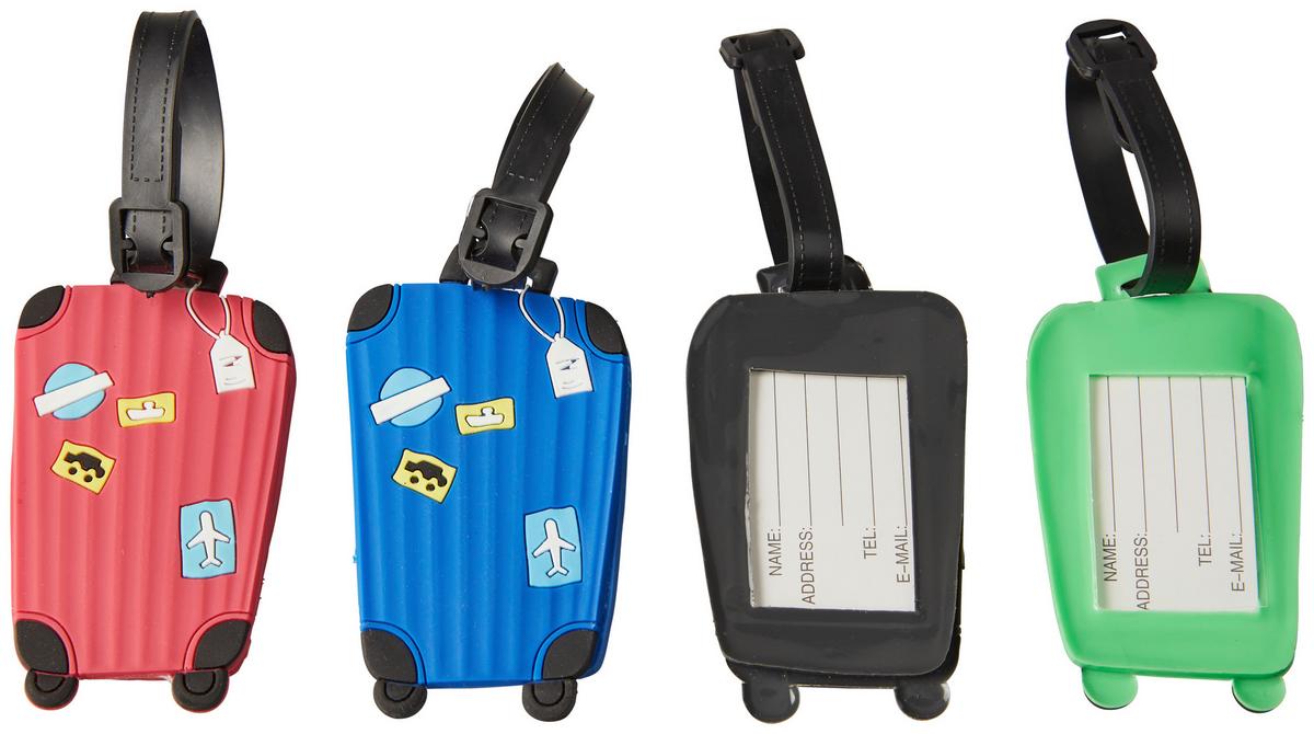 Gepäckanhänger 31735 Tino - Blau/Anthrazit, KONVENTIONELL, Kunststoff (10/18/1cm)