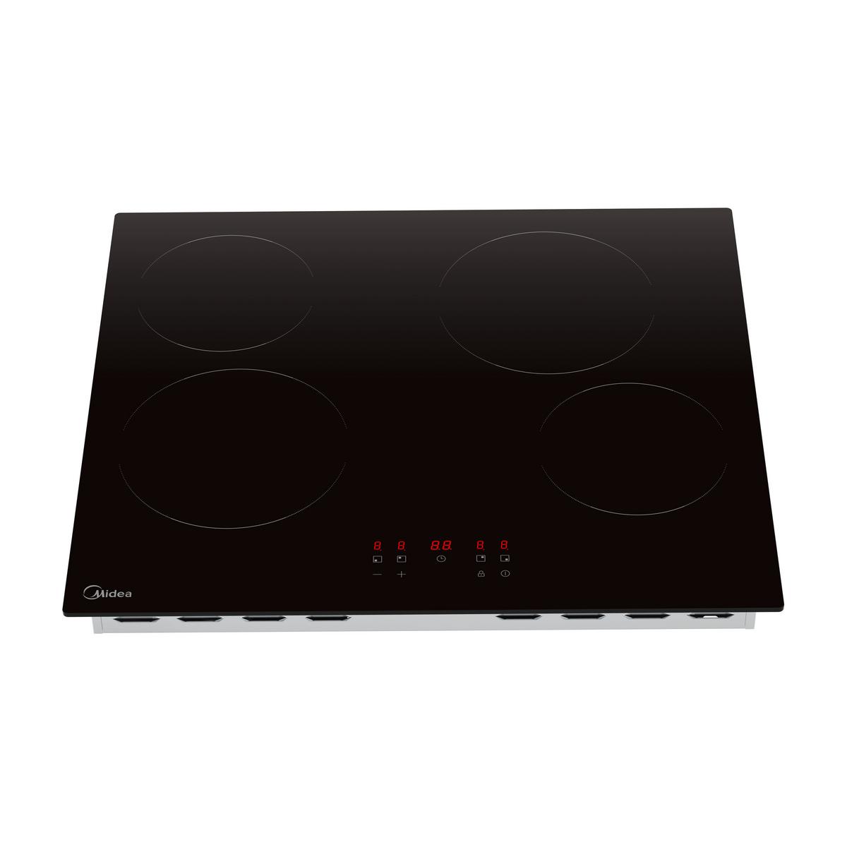 Elektrogeräteset Powerset1 - Schwarz/Weiß, Basics, Glas/Kunststoff - Midea