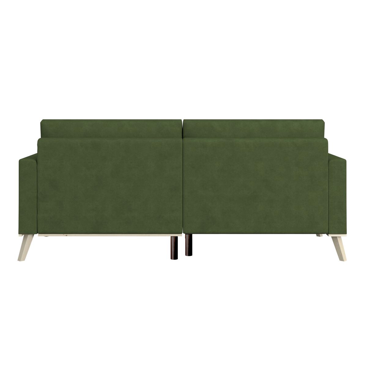 Ecksofa Carini - Eichefarben/Creme, Basics, Textil (222/152cm)