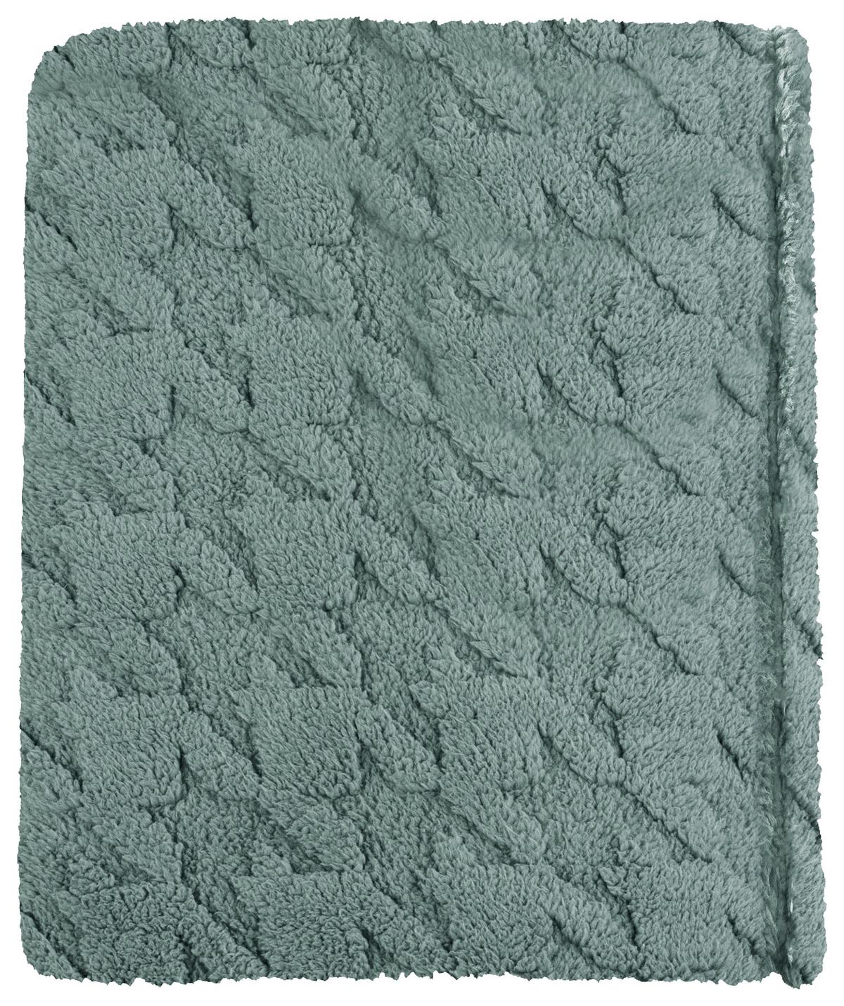 Kuscheldecke Luisa - Mintgrün, ROMANTIK / LANDHAUS, Textil (150/200cm) - James Wood