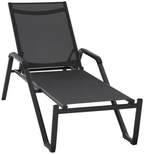 Gartenliege Tesoro Aluminium/ Netzgewebe verstellbar