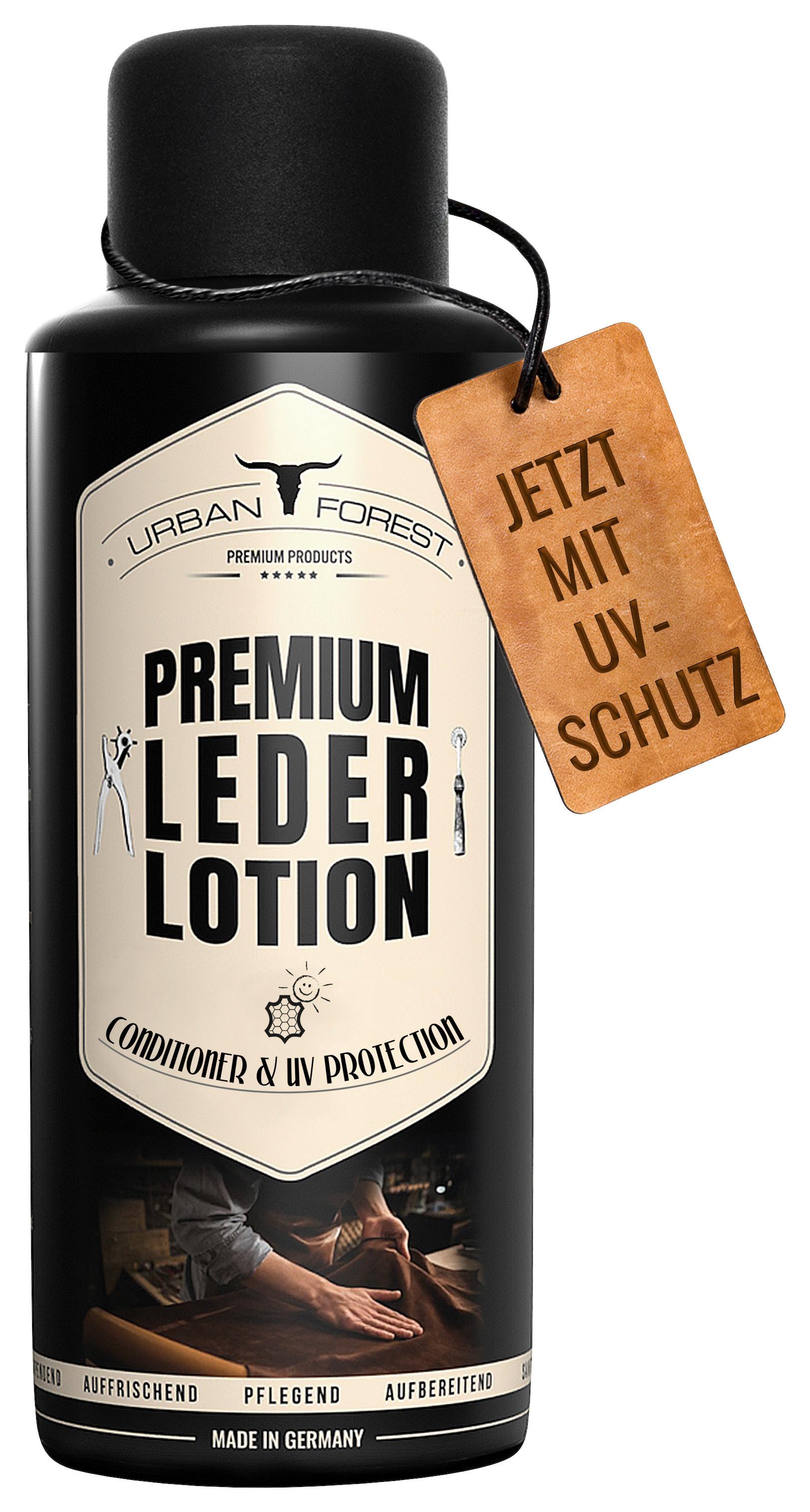LEDERPFLEGE PREMIUM LEDER LOTION - Basics, Kunststoff (500ml) - Urban Forest