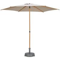 Sonnenschirm Sun BxHxT: 270x270x220 cm Taupe - Taupe, MODERN, Textil/Metall (270/270/220cm) - Beldano
