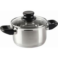 Fazék Annelise - nemesacélszínű, Konventionell, műanyag/Üveg (16/9,5cm) - Luca Bessoni