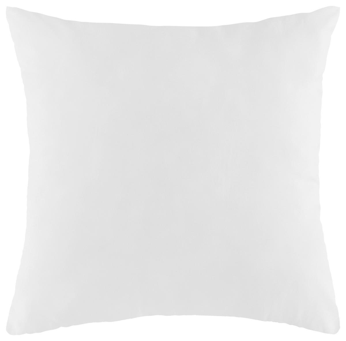 Výplňový polštář Cora, 40/40cm, bílá - bílá, textil (40/40cm) - Modern Living