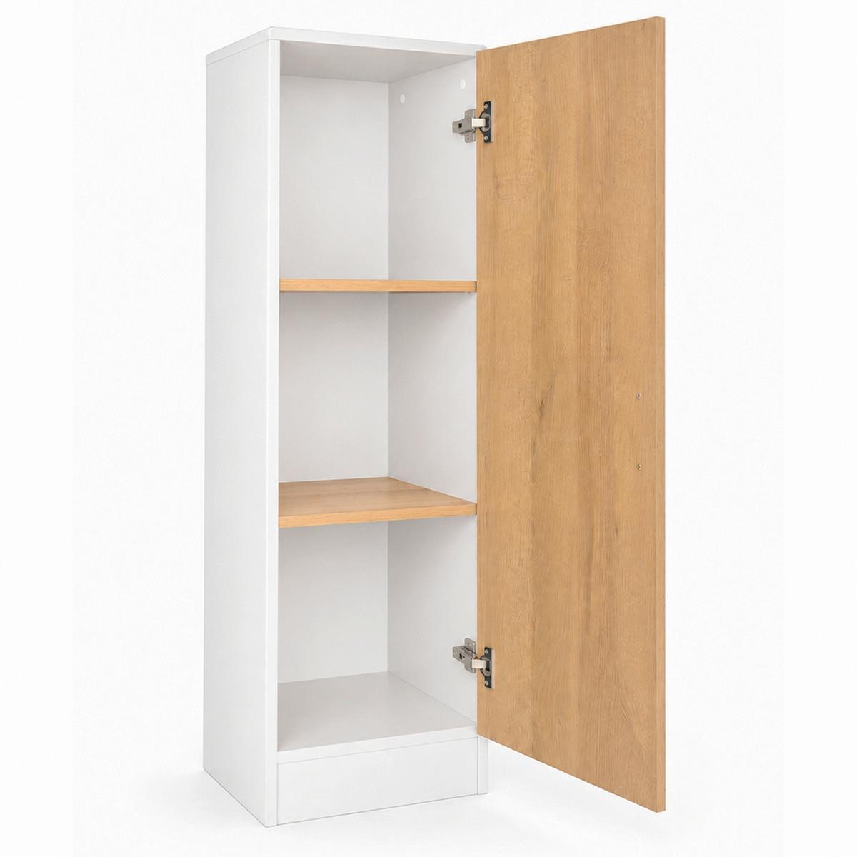 AKTENSCHRANK DILOS S - Honigeiche/Weiß, MODERN, Holzwerkstoff (38/114/32cm) - MID.YOU