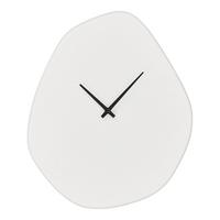 Wanduhr In Stein Vienna Weiß B: 28 cm - Weiß, Basics, Stein (28/33/6cm)