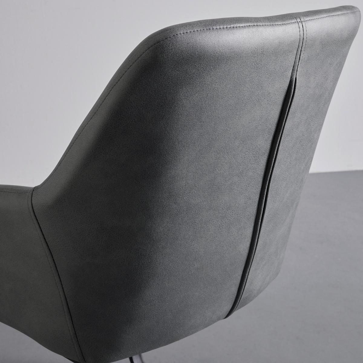 Zidle PRIA šedá - šedá/černá, Moderní, kov/dřevo (61/85/62cm) - Bessagi Home