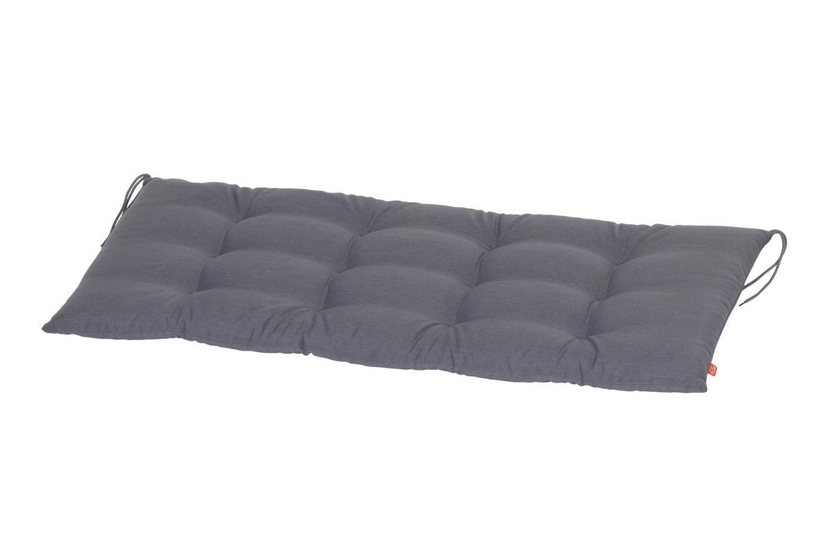 Bankauflage N41989 - Grau, KONVENTIONELL, Textil (48/6/120cm) - Siena Garden