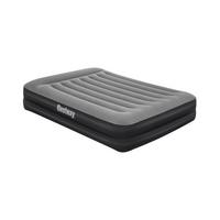 Luftbett Kimi Lbh: 203x152x46 Cm Mit Pumpe, Max. 300 Kg - Schwarz/Grau, Kunststoff (203/152/46cm) - Bestway