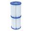 Schwimmbecken Fast Set Pool 57313 - Blau/Weiß, Kunststoff (457/84cm) - Bestway Schwimmbecken Fast Set Pool 57313 - Blau/Weiß, Kunststoff (457/84cm) - Bestway