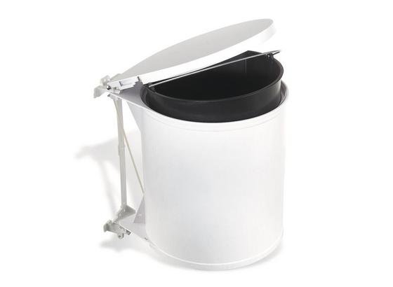Abfalleimer Rund - Weiß, Basics, Kunststoff (32/31/27cm) Abfalleimer Rund - Weiß, Basics, Kunststoff (32/31/27cm)