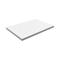 Eazzzy Premium Cube Topper Weiß LF: 140x200cm - Weiß, Basics, Kunststoff (140/200cm) - Genius