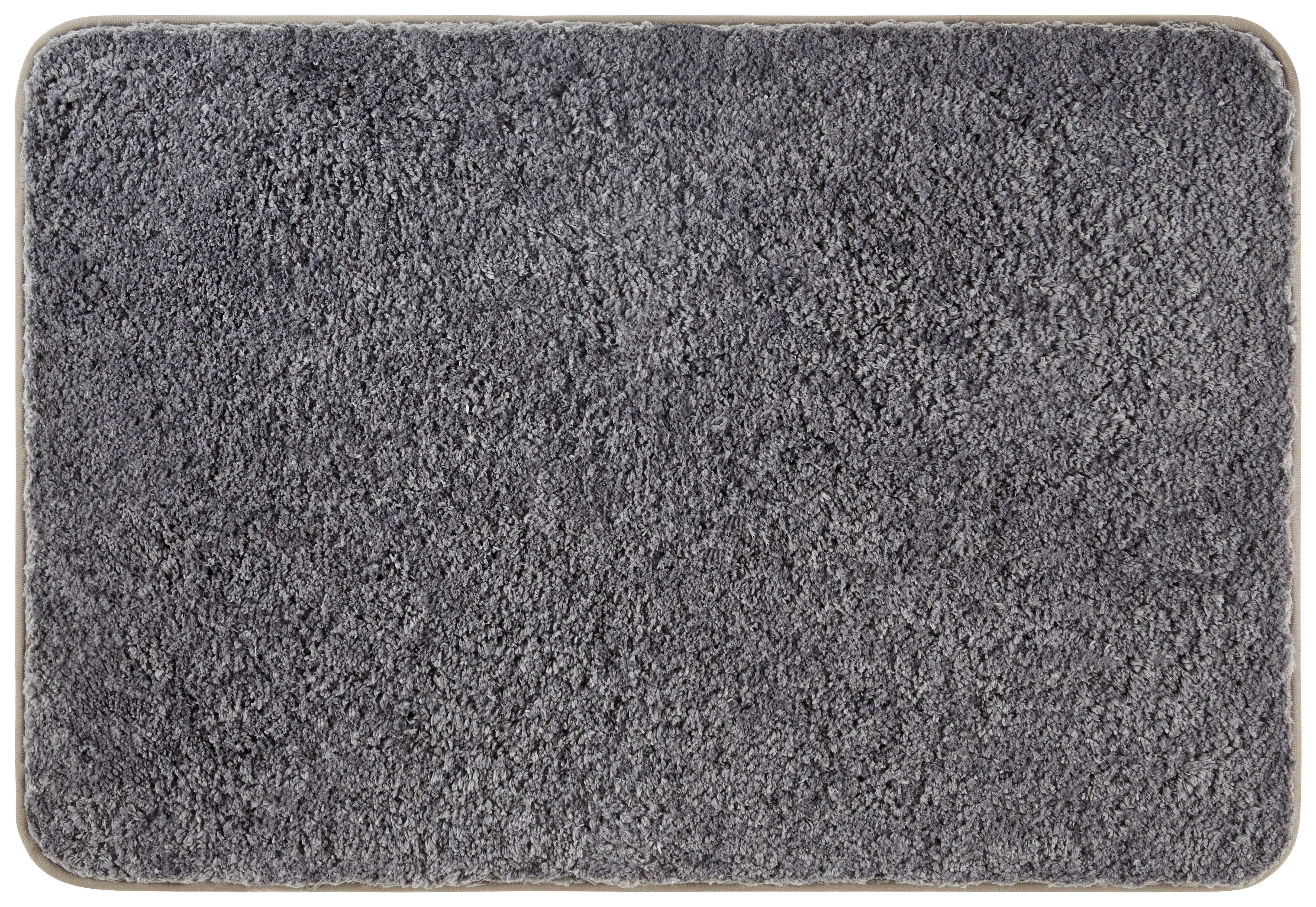 Badematte Chiara - Anthrazit, MODERN, Textil (60/90cm) - Luca Bessoni