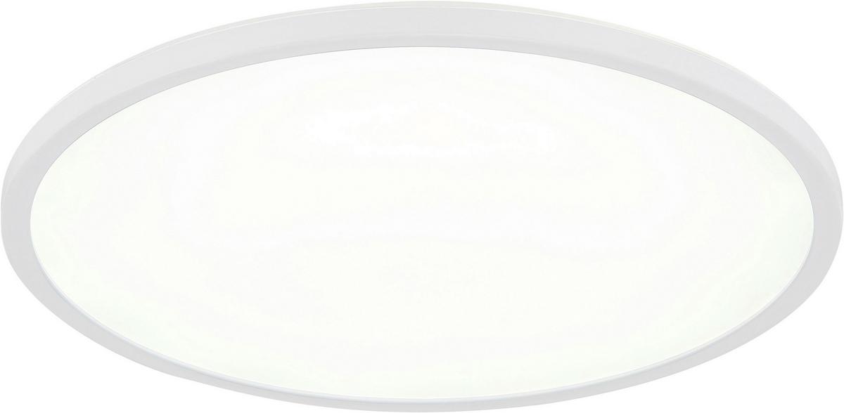 LED-DECKENLEUCHTE MAURICE - Weiß, Basics, Kunststoff (42/2,8cm) - Luca Bessoni