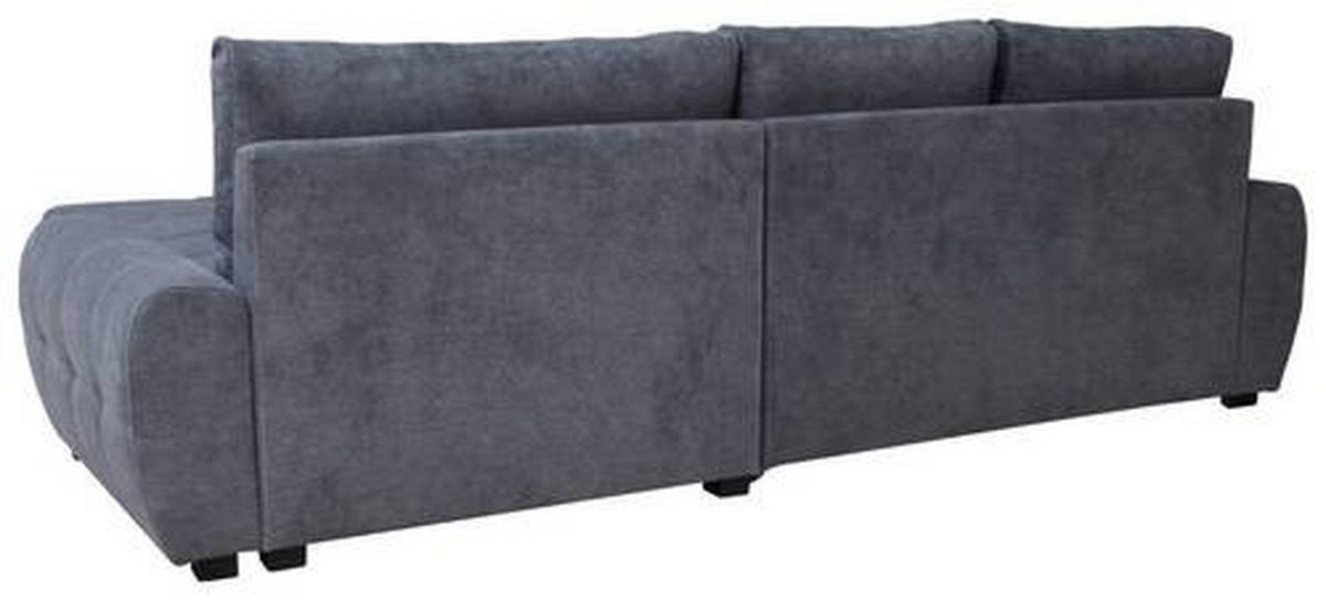 Eckschlafsofa Solar - Chromfarben/Weiß, Design, Textil (277/175cm) - Livetastic