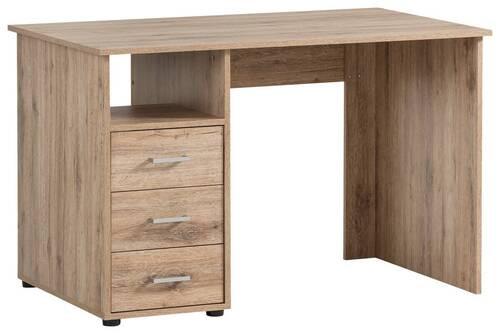 Schreibtisch B 115,8cm H 74cm Niels, Wild Eiche Dekor - Wildeiche, MODERN, Holzwerkstoff (70/115,8/74cm) - MID.YOU