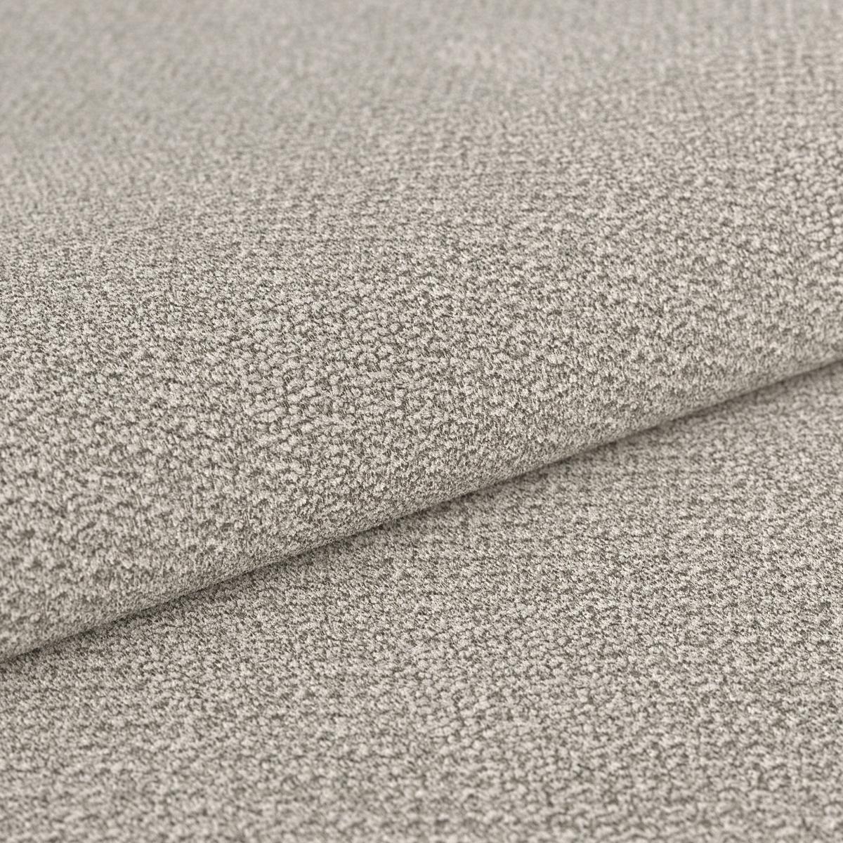 Ecksofa Barletta New Velours Greige, 289x228cm - Greige/Schwarz, ROMANTIK / LANDHAUS, Textil (289/228cm) - Luca Bessoni