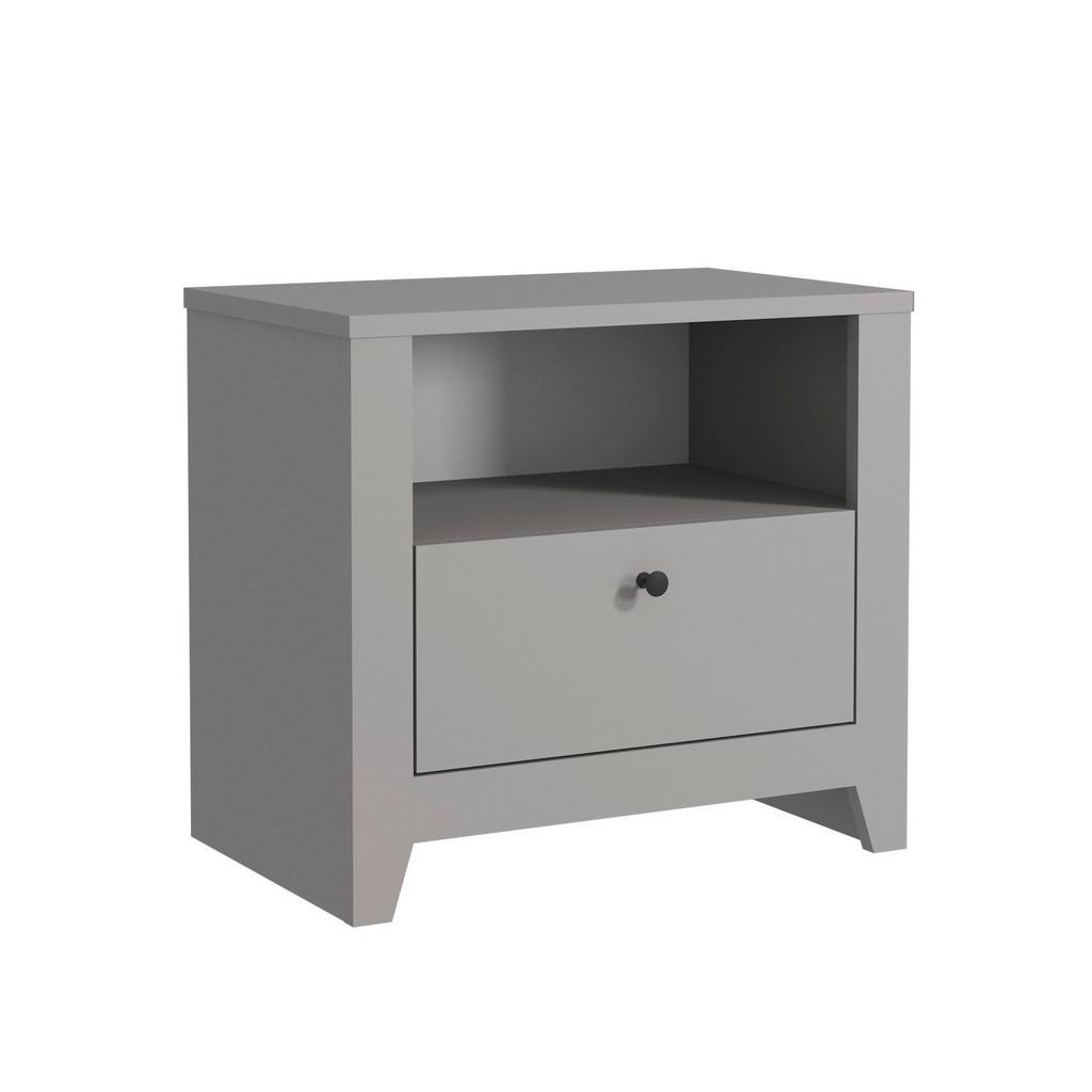 NACHTTISCH Bled Grau B: 55cm