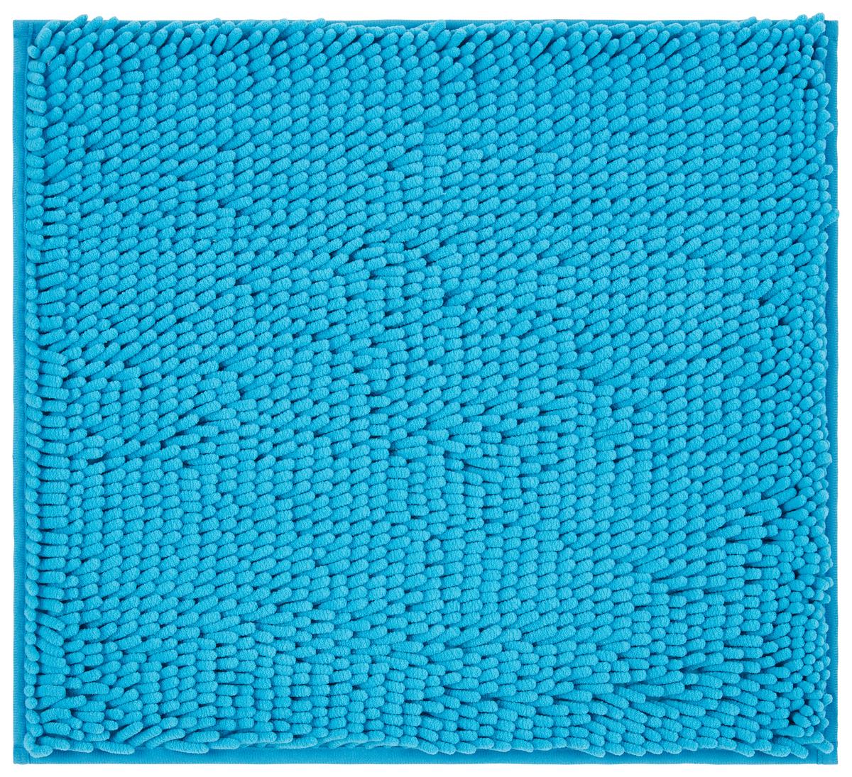Wc-vorleger Liliane - Türkis, KONVENTIONELL, Kunststoff (45/50cm) - Ondega