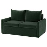 Schlafsofa Cologne Dunkelgrün B: 152cm - Dunkelgrün/Schwarz, Design, Textil (152/89/92cm) - MID.YOU