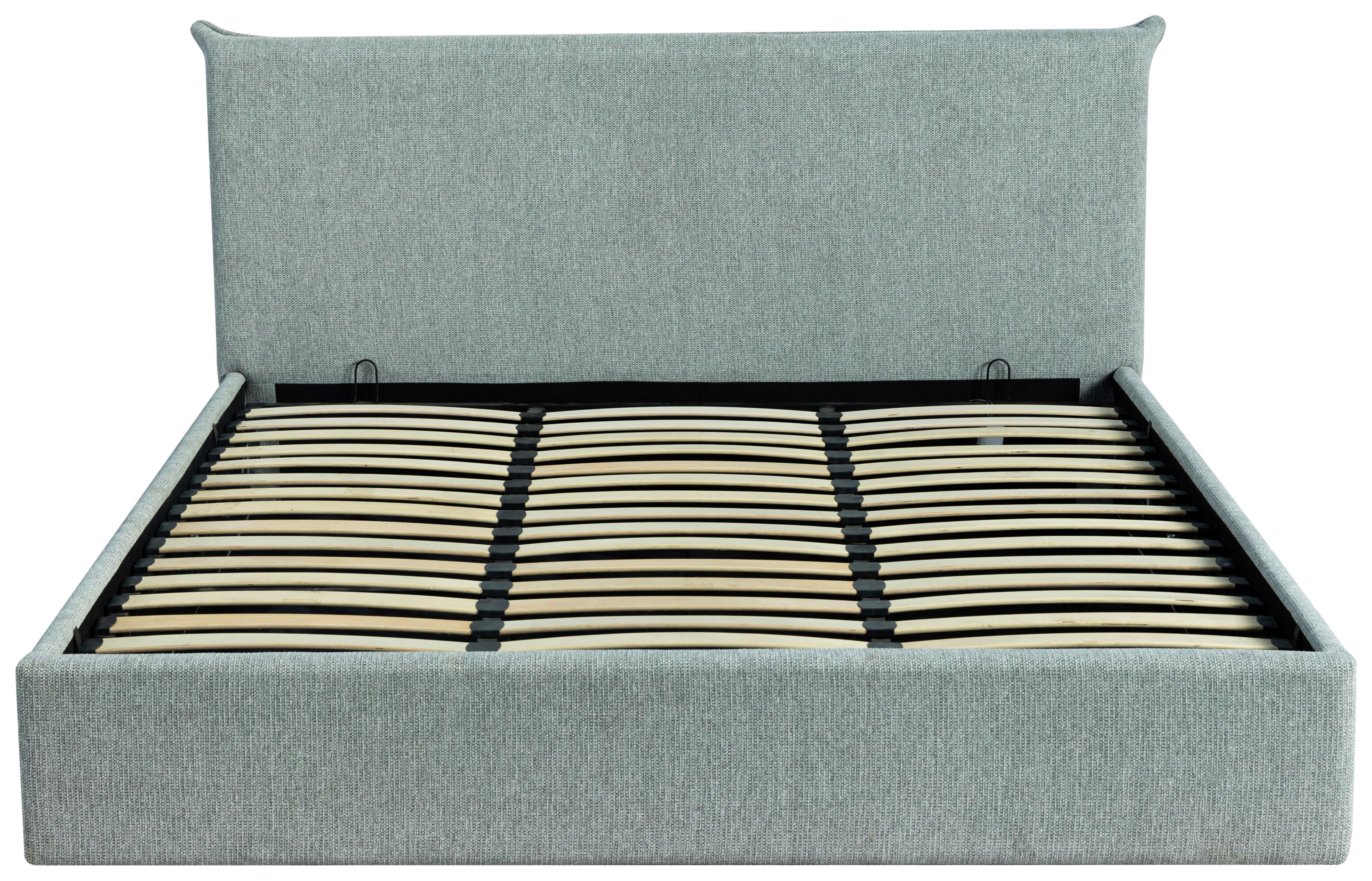 Polsterbett Pico Hellgrau B: 188 Cm