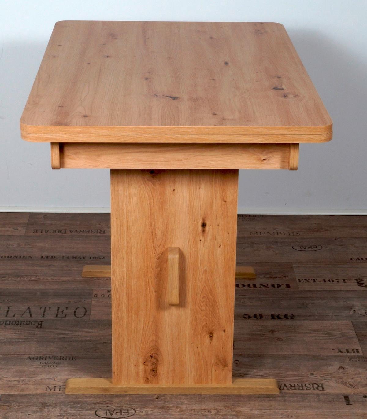 Esstisch Markus Eiche Artisan B: 105 Cm - Eiche Artisan, KONVENTIONELL, Holzwerkstoff (105/75/68cm) - MID.YOU