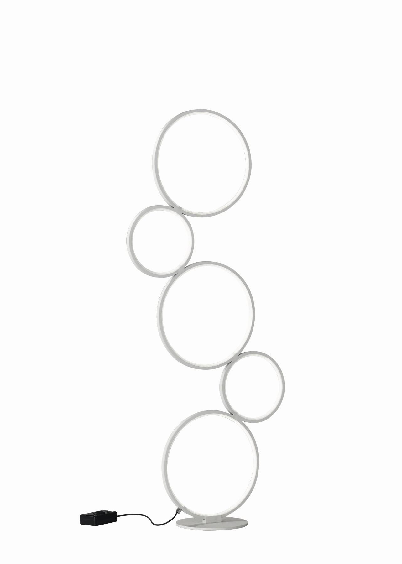 Led-stehleuchte 422610531 Rondo - Weiß, Design, Metall (47/20/115cm) - Trio Leuchten