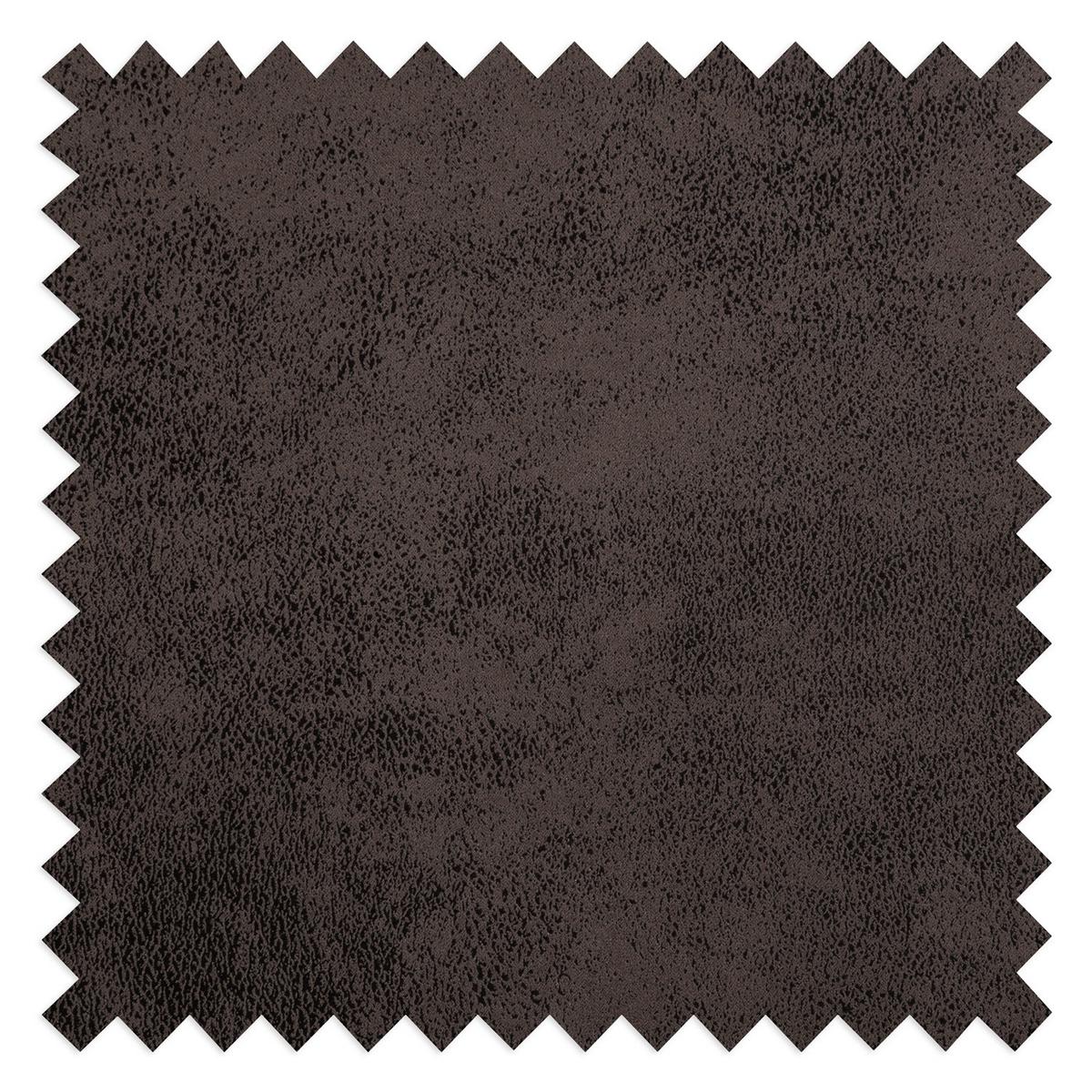 Récamiere Pako Schwarz B: 185cm - Schwarz/Braun, Design, Textil (185/93/75cm) - Livetastic